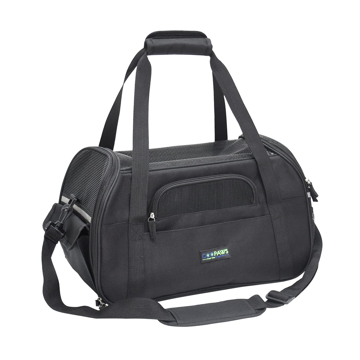 JESPET Soft-Sided Airline-Approved Dog & Cat Carrier Travel Bag
