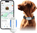 DBDD Dog GPS Tracker, AI Tracker Collar with Virtual Fence & Health Monitoring - Real Time Location Tracker for Escape Artists, Electronic Fence Collar for Medium to Large Dogs, iOS and Android