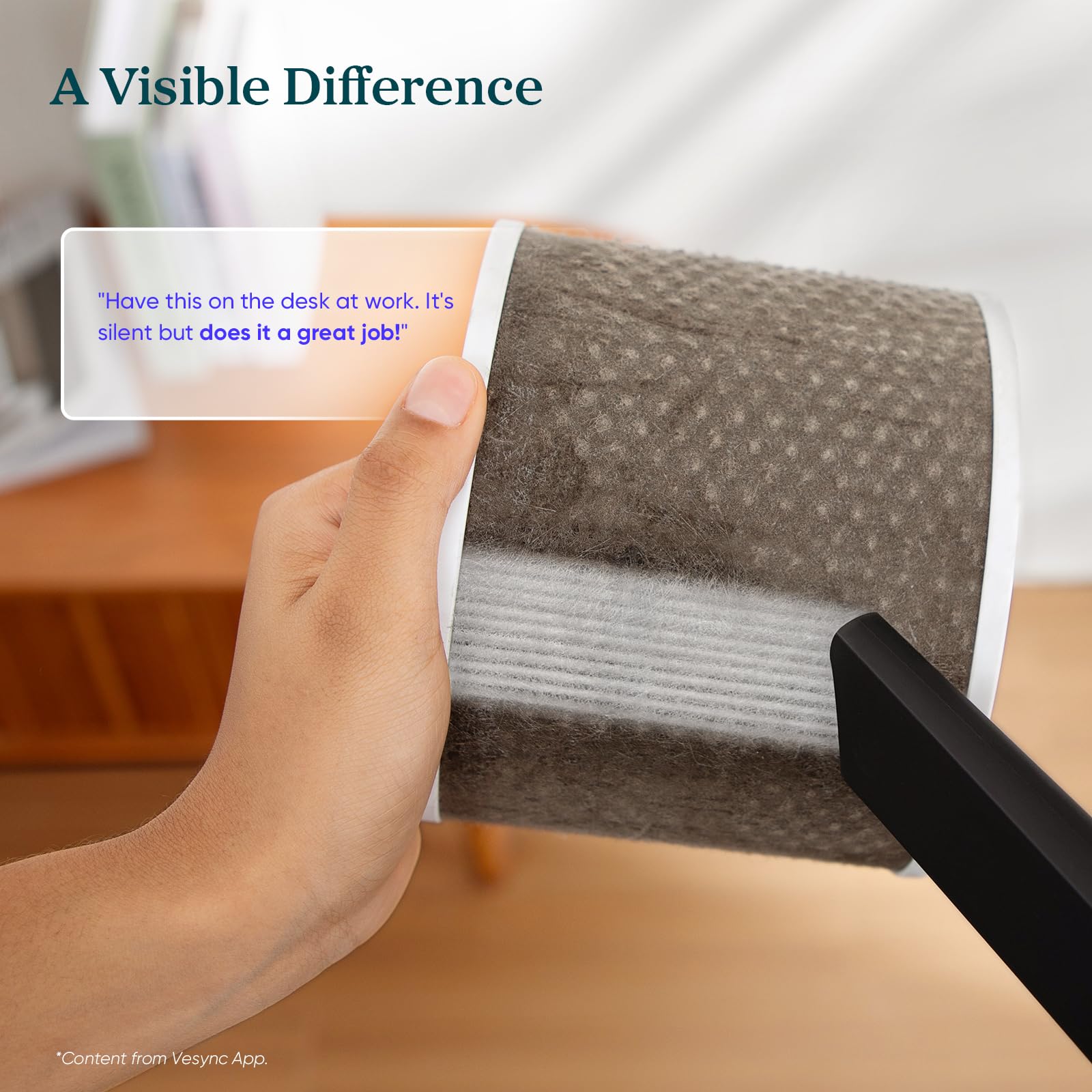 Levoit Air Purifiers for Bedroom Home Pets Dorm Room, Small Air Purifiers