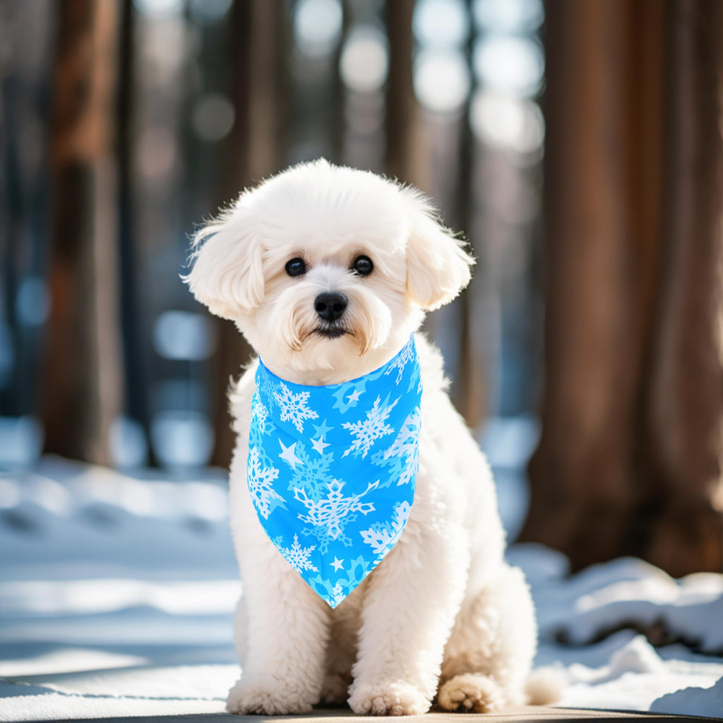 Pai Sence Winter Dog Bandanas Bulk for Medium Dogs Sewn Edge 25" 30Pcs M