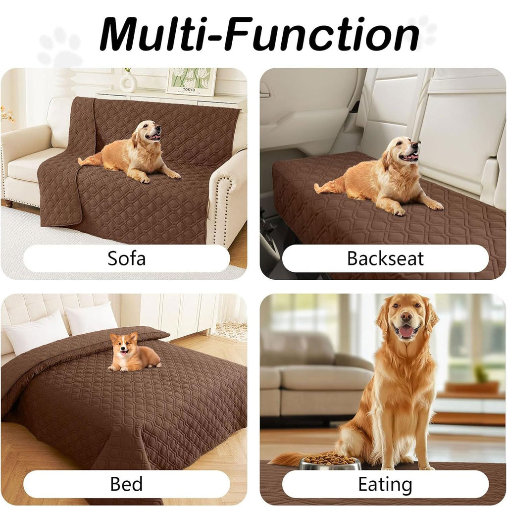 hyha Waterproof Dog Bed Blanket - Soft Pet Blanket & Sofa Cover for Dogs