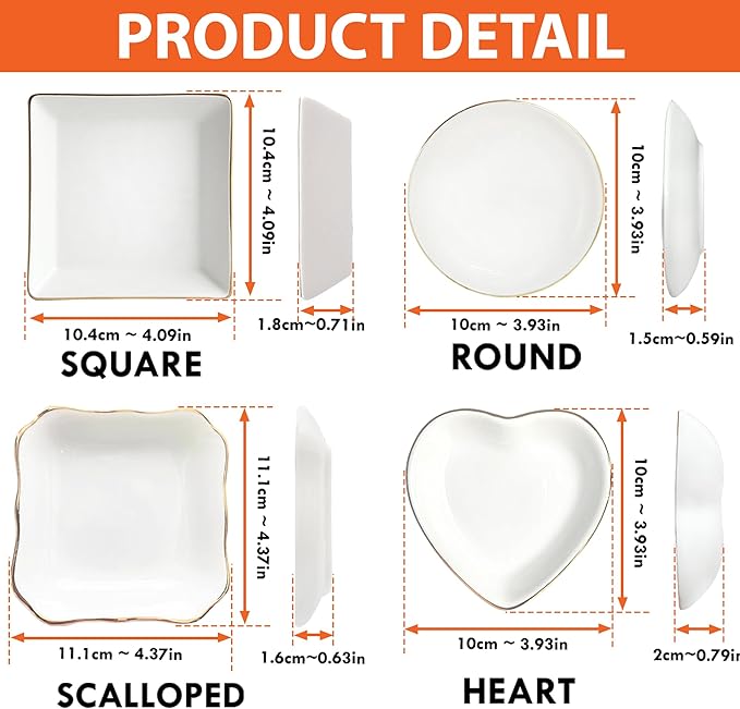 Personalized Couple Portrait Photo Ring Dish Engagement Gift, Ring Holder Dish Wedding Gift, Trinket Dish for Bride Wife, Jewelry Tray Gifts for Newly Engaged Couple Anniversary
