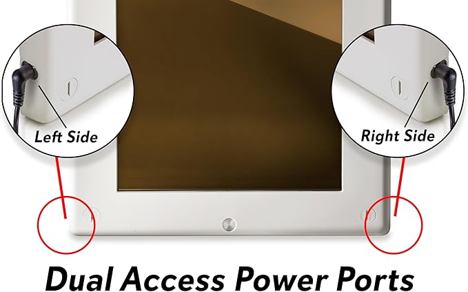 Power Pet Automatic Electronic Pet Door by High Tech Pet - Pet Operated Dog Door, High Security, Air Tight, for Large Dogs 30-100 lbs. (12 1/4" x 16" Pet Opening), Door Mount, Easy Install - PX-2DM