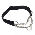 Coastal Pet - Check-Choke - Adjustable Check Training Collar for Dogs, Black, 3/4" x 14"-20"