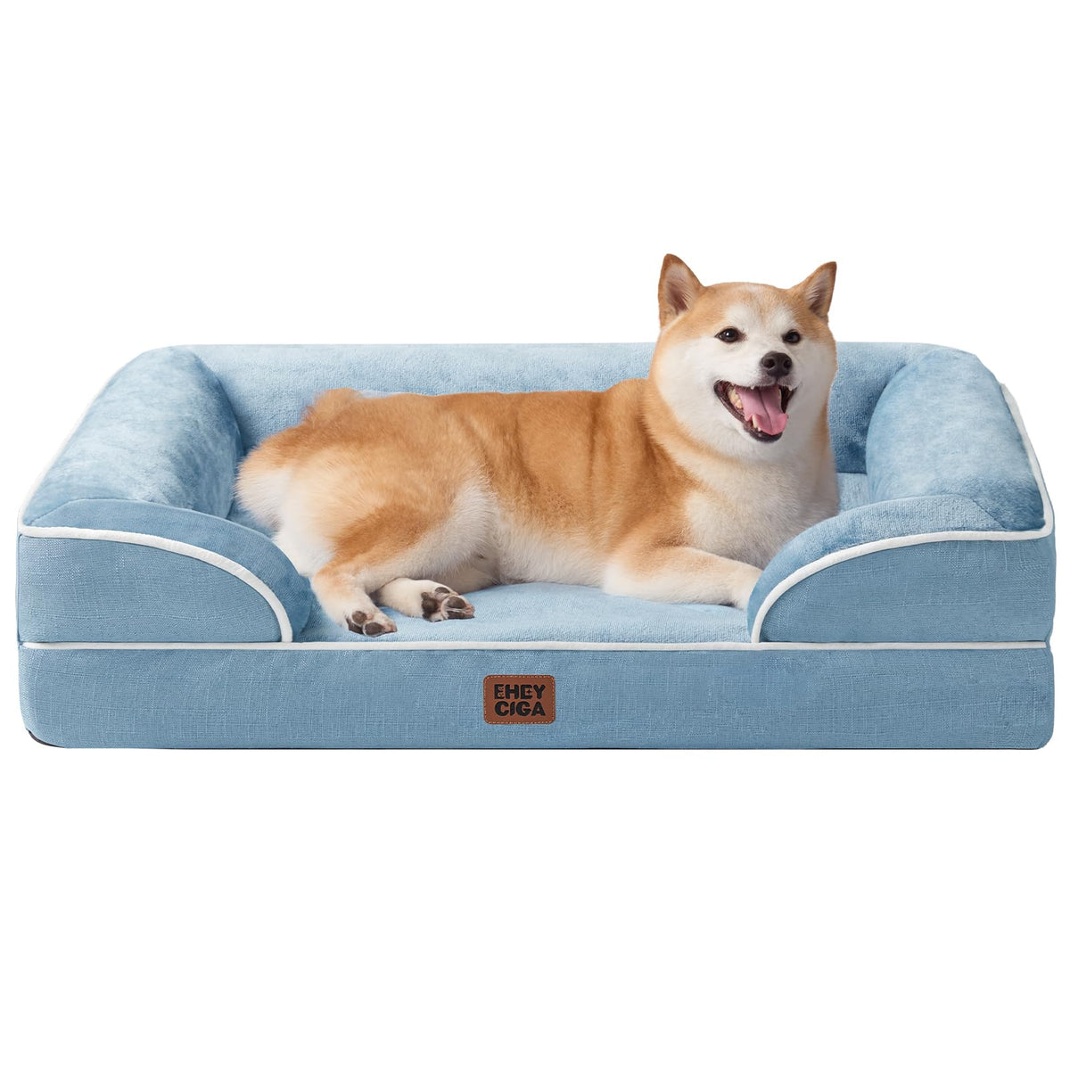 EHEYCIGA Orthopedic Dog Beds Large Sized Dog, Waterproof Washable Pet Bed