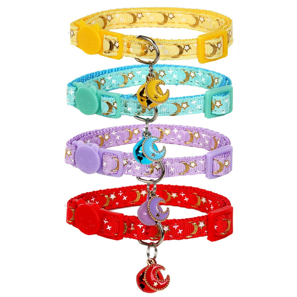Yizepet Cat Collars with Bells, Breakaway Kitten Collar, Cute Kitty Collar, Pet Supplies Accessories