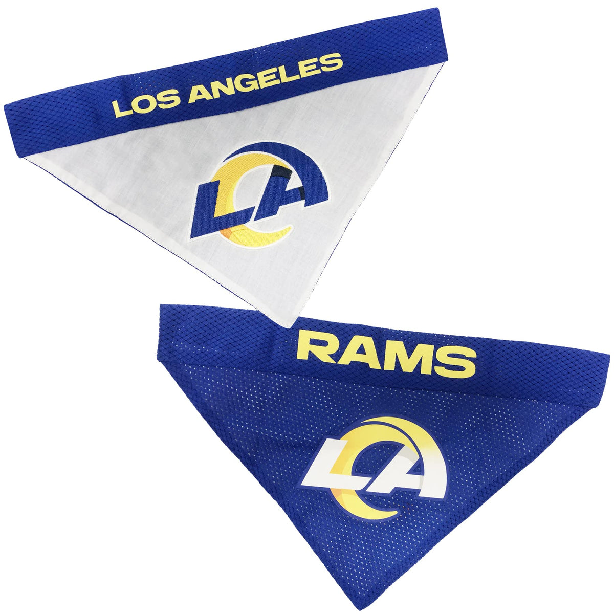 Pets First NFL DOG BANDANA - BALTIMORE RAVENS REVERSIBLE PET BANDANA. 2 Sided Sports Bandana with a PREMIUM Embroidery TEAM LOGO, Large/X-Large. - 2 Sizes & 32 NFL Teams available