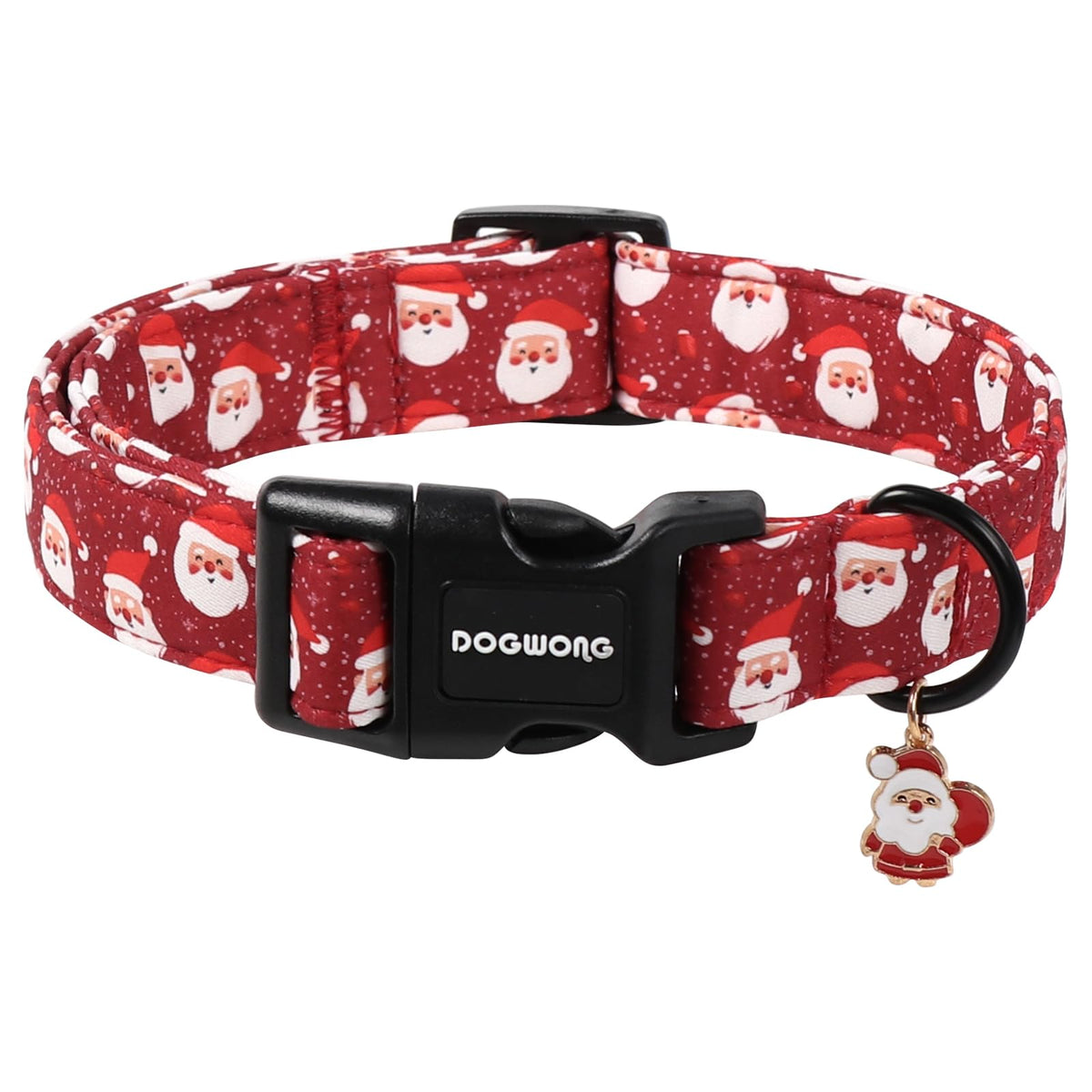 DOGWONG Fall Plaid Dog Collar, Cherkered Autumn Dog Collars, Adjustable Cute Halloween Pet Collars Design Dog Collar for Small Medium Large Dogs