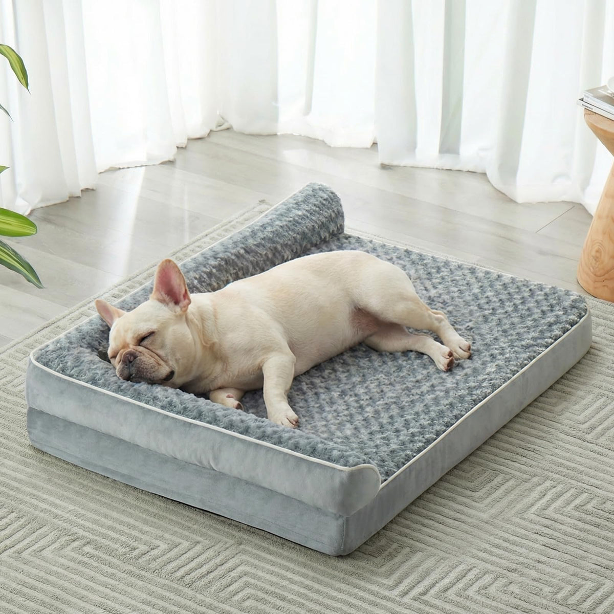 BFPETHOME Orthopedic Washable Dog Bed, Sleeping Couch for Large Senior Dogs
