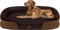 Dwanton Orthopedic Waterproof XX-Large Dog Bed Sofa, Gel Memory Foam, 48"