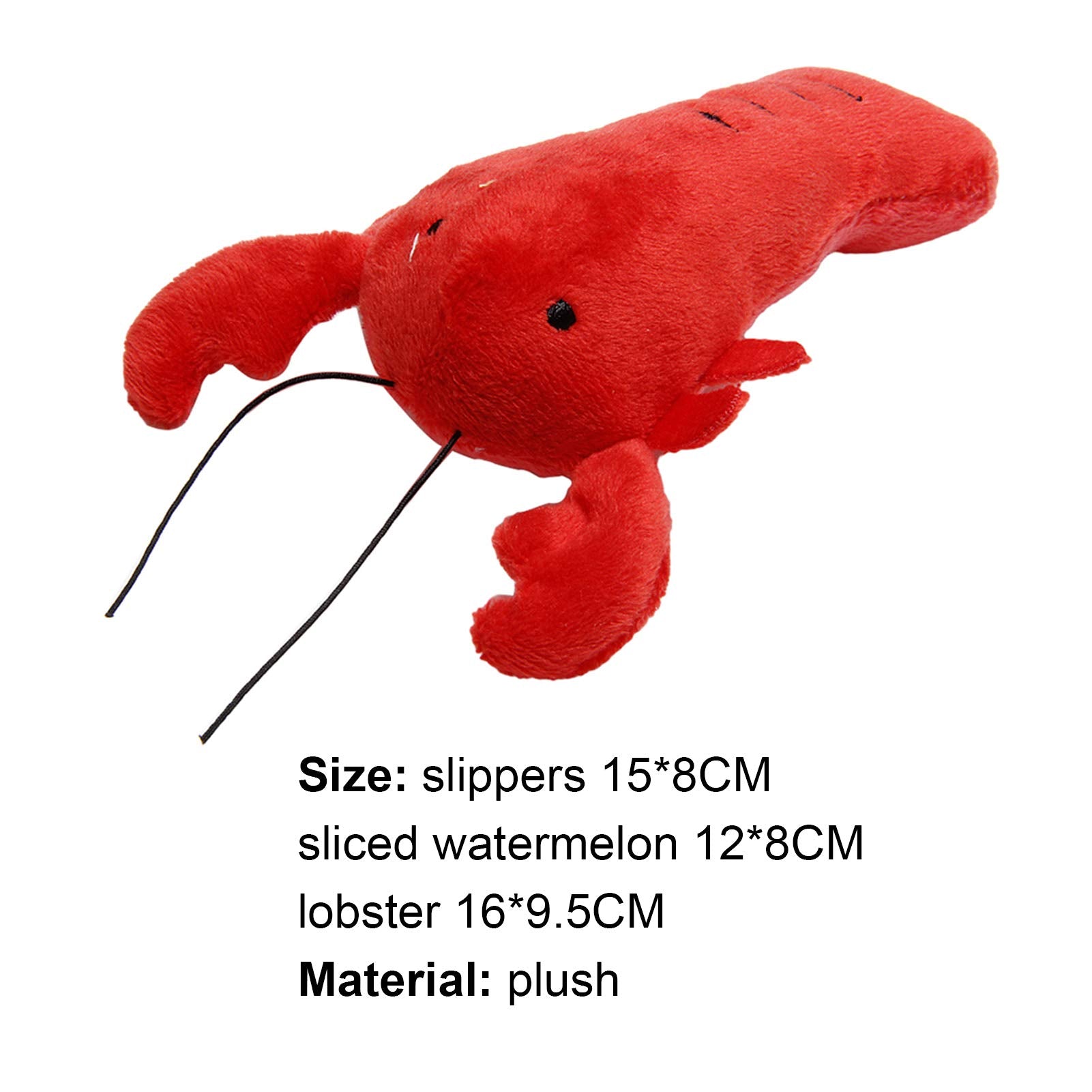 Shulemin Dog Chew Toy Multi-Shape Comfortable to Touch Plush Cats Chew Stuffed Toy for Pet 2