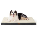 Bedsure XL Dog Bed for Crate, Pet Bed with Washable Cover, 41x29 Inch Grey