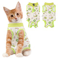 Cat Recovery Suit Female, Breathable Cat Onesie After Surgery Female for Abdominal Wounds or Skin Diseases, Surgery Recovery Suit Kitten Onesie After Spay Wear Anti Licking