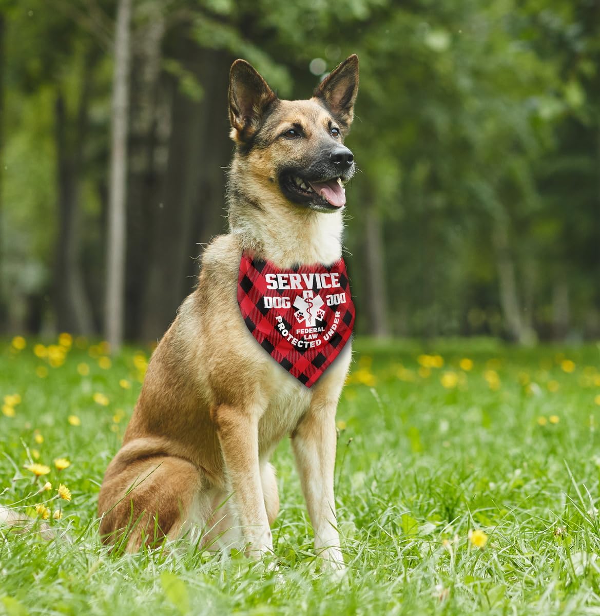 Dog Bandana, Therapy Dog Please Pet Me with, Dogs Scarf Classical Printing, Dogs Scarf Accessories, Doggy Kerchief Pet Kerchief, Christmas Birthday Thanksgiving Doggy Gift A09