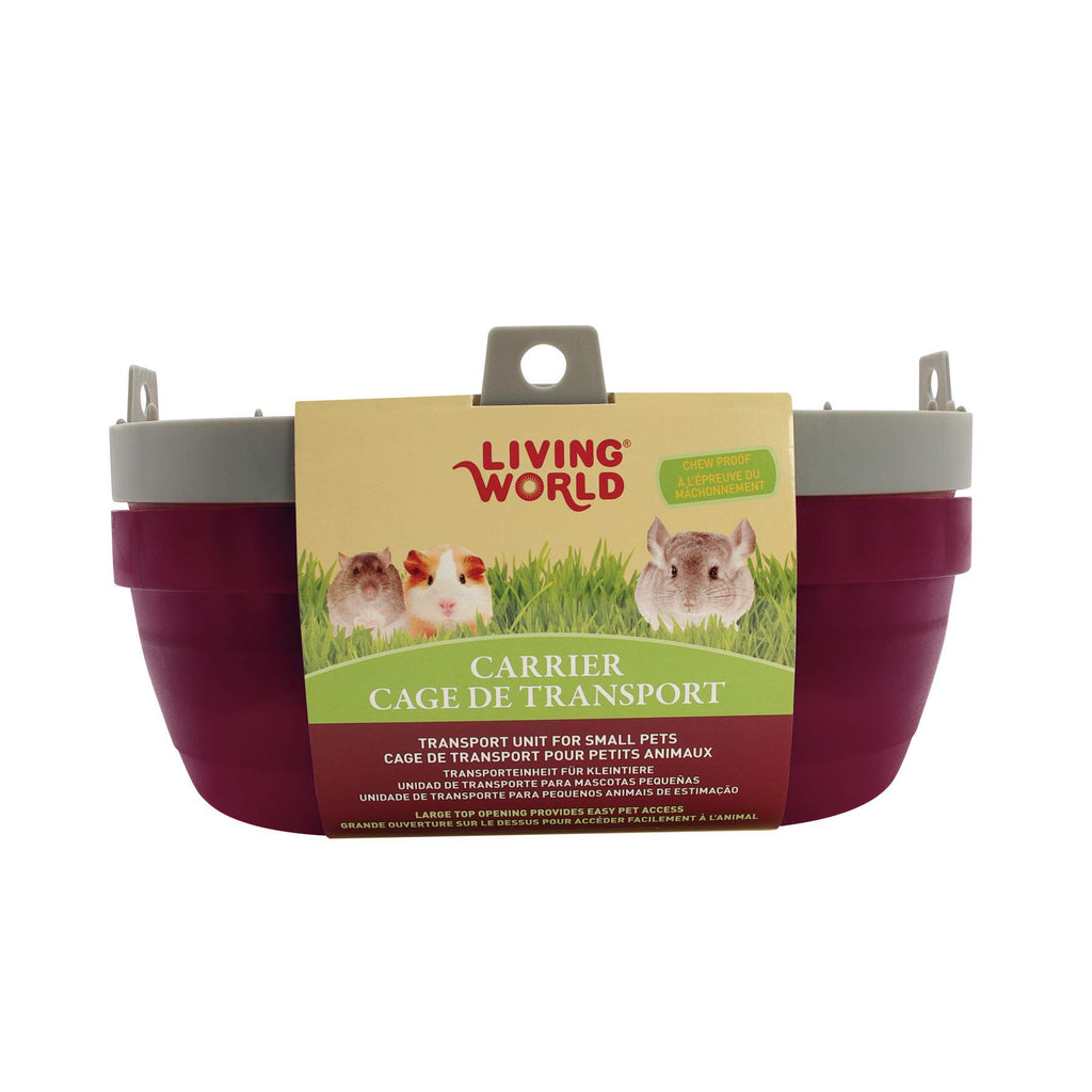 Living World – Pet Carrier for Small Pets, Large