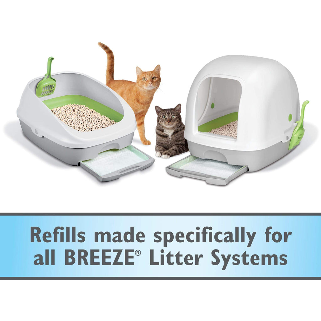 Purina Tidy Cats Cat Litter Breeze Pads Refill Pack Multi Cat Litter Pads - 8 ct. Bag