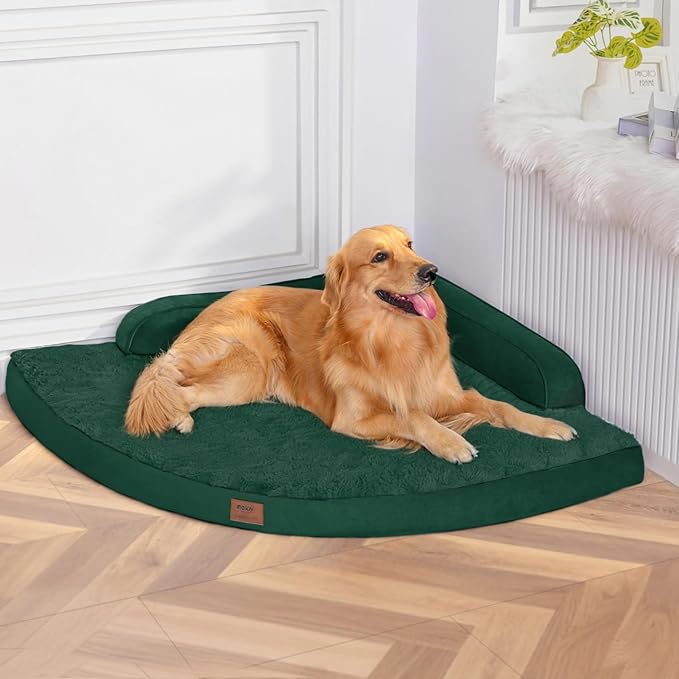 MEKIY Orthopedic Waterproof Dog Bed with Sides for Extra Large Sizes Dogs