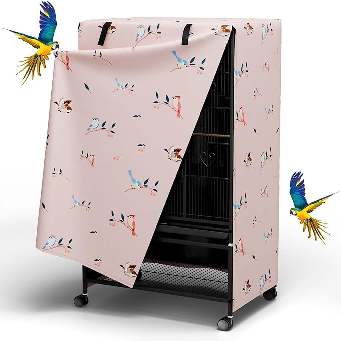 Tchvt Ultra Blackout Birdcage Cover, Max Light Blocking for Night Fright