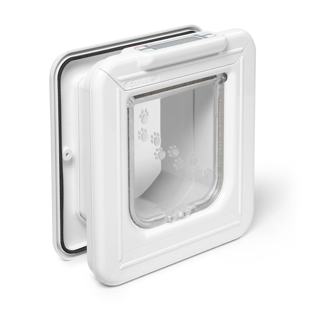 Cat Mate Elite Microchip Cat Door with Timer Control