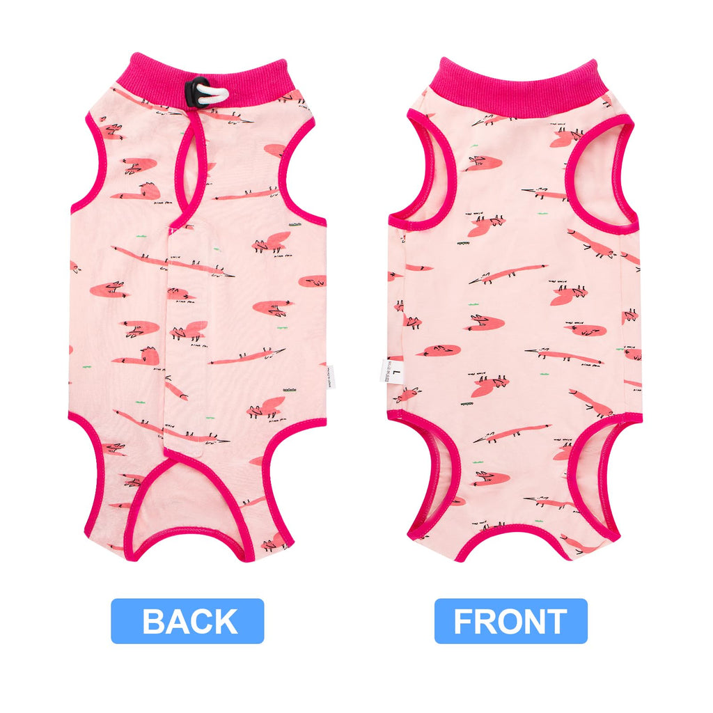 Cat Recovery Suit Female, Breathable Cat Onesie After Surgery Female for Abdominal Wounds or Skin Diseases, Surgery Recovery Suit Kitten Onesie After Spay Wear Anti Licking
