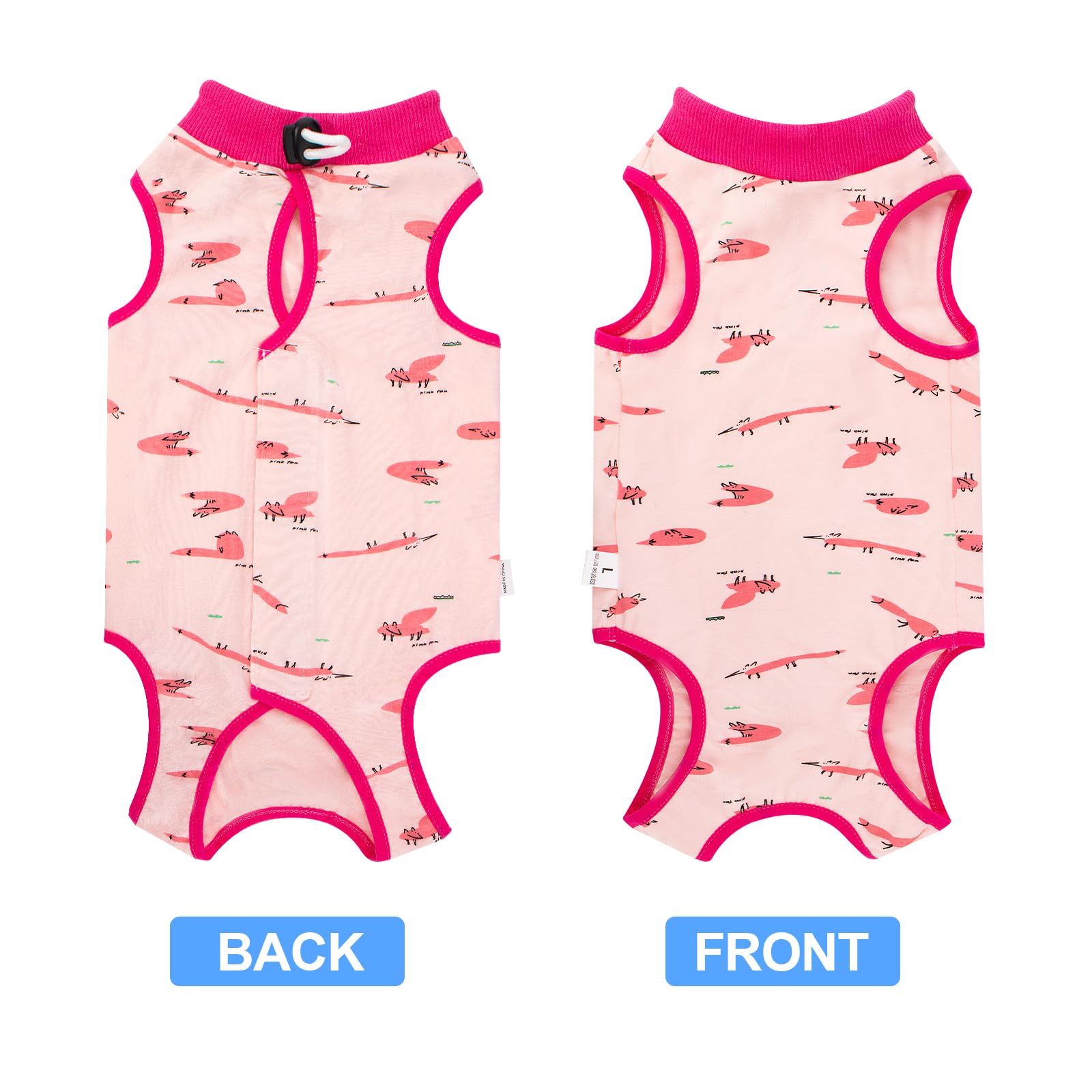 Cat Recovery Suit Female, Breathable Cat Onesie After Surgery Female for Abdominal Wounds or Skin Diseases, Surgery Recovery Suit Kitten Onesie After Spay Wear Anti Licking