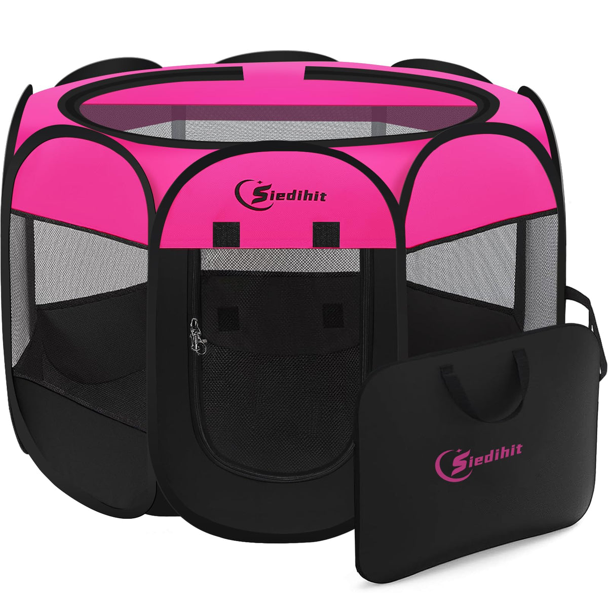 Siedihit Dog Cat Playpen, Large Puppy Pet Playpen, Dog Crate Tent Cage