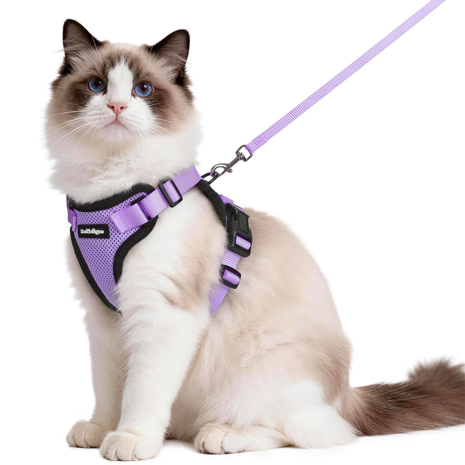 rabbitgoo Cat Harness and Leash Set, Escape Proof Vest, Emerald