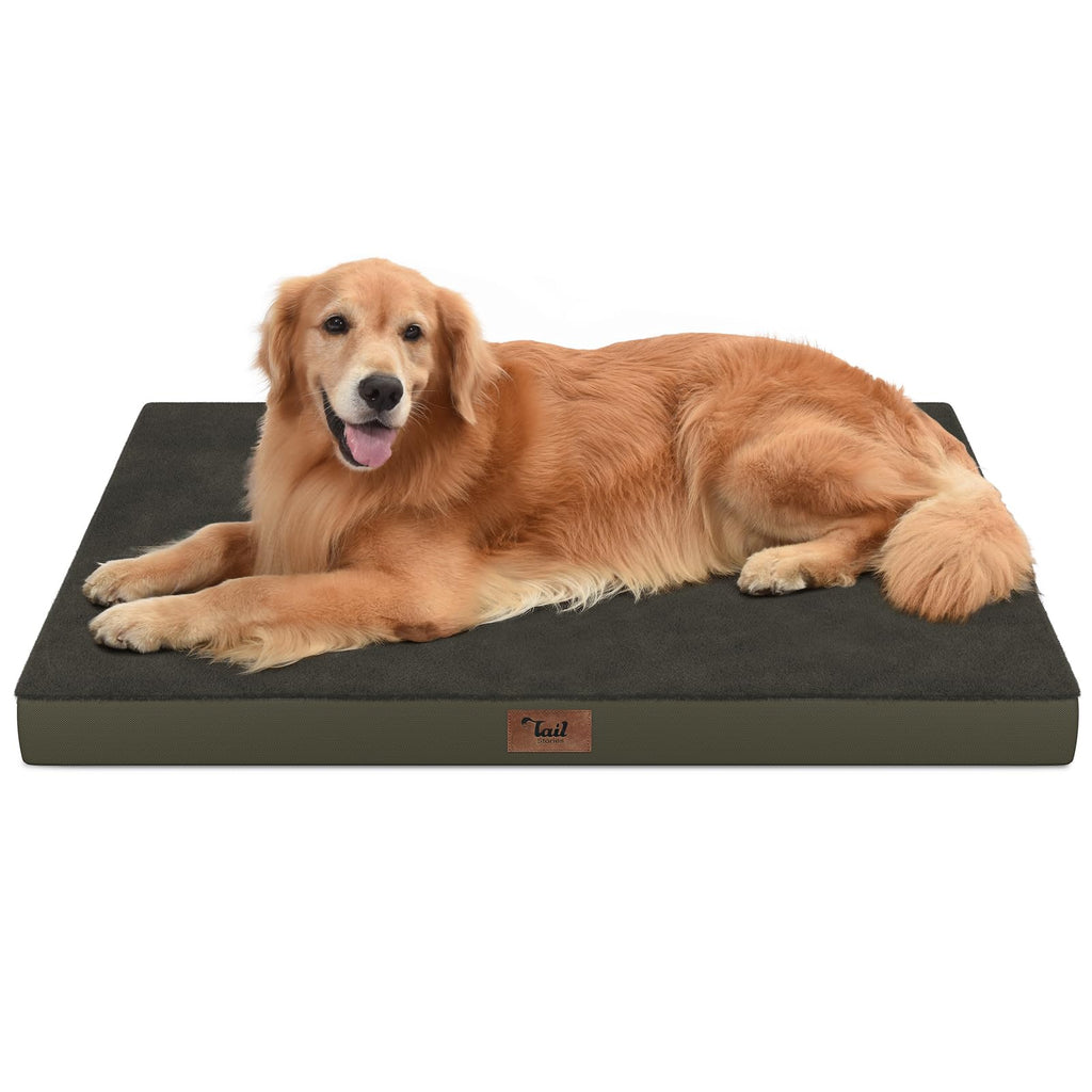 Tail Stories Waterproof Orthopedic Outdoor Dog Bed XL for Extra Large Dogs