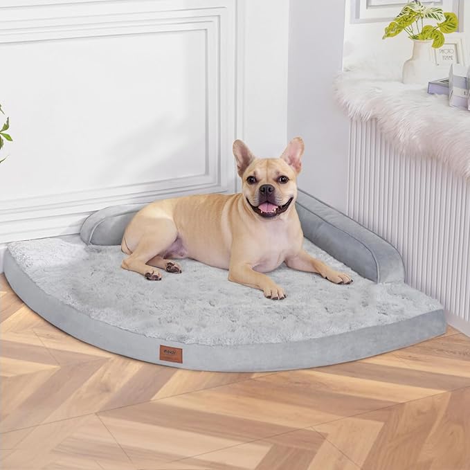 MEKIY Orthopedic Waterproof Dog Bed with Sides for Large Sizes Dogs
