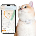 Pawfit Lite 4G GPS Cat Tracker, Live Tracking, Ultra-Light, Simply White