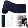 Cat Scratch Mat,118.5"x17.4" Trimmable Self-Adhesive Cat Scratch Furniture Protector, Sticky Cat Scratcher Wall Mat, Covering Cats Tower, Couch Protector from Cats Claws (Dark Blue)