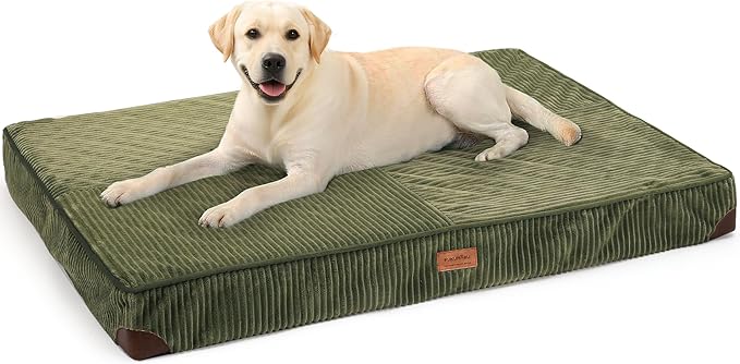 FUKUMARU X-Large Dog Bed, Thickened Waterproof Dog Mat with Washable Cover