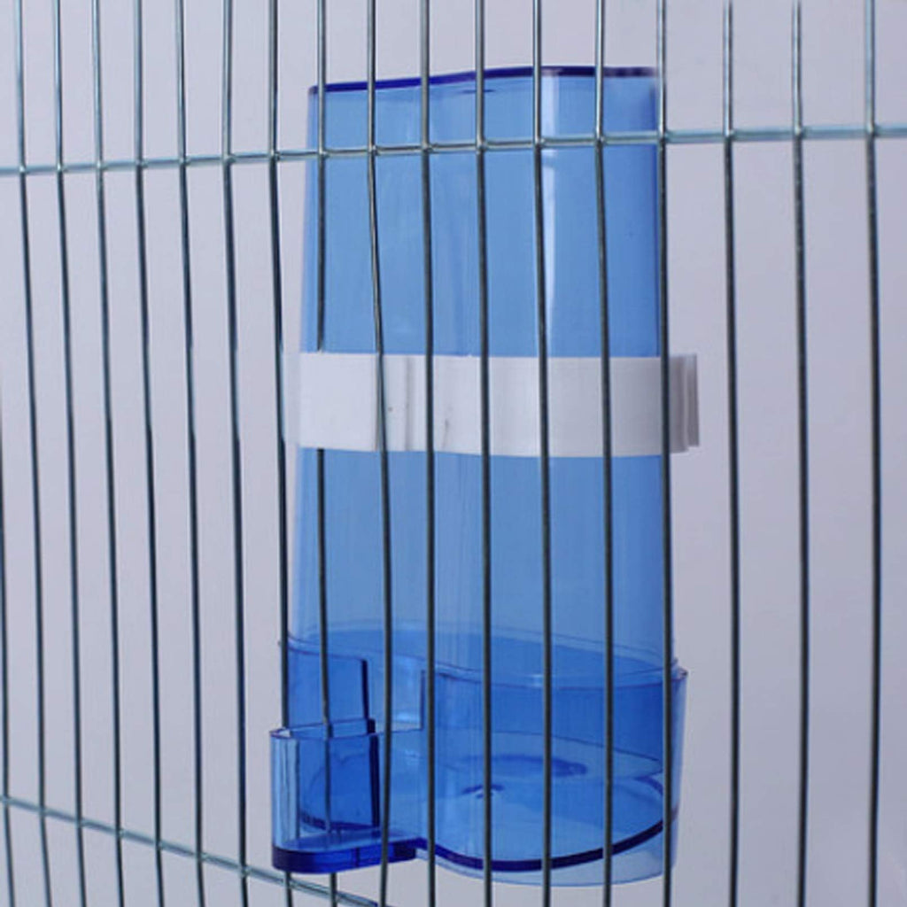 Parakeet Water Dispenser Parrot Water Feeder Bird Seed Container for Cage Cockatiel Cage Accessories Automatic Feeding for Budgies Finch Small Birds 2pcs