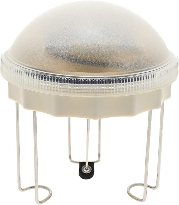 Allied Precision Bird Scene 8WW Solar Water Wiggler, 5 Inch, Gray