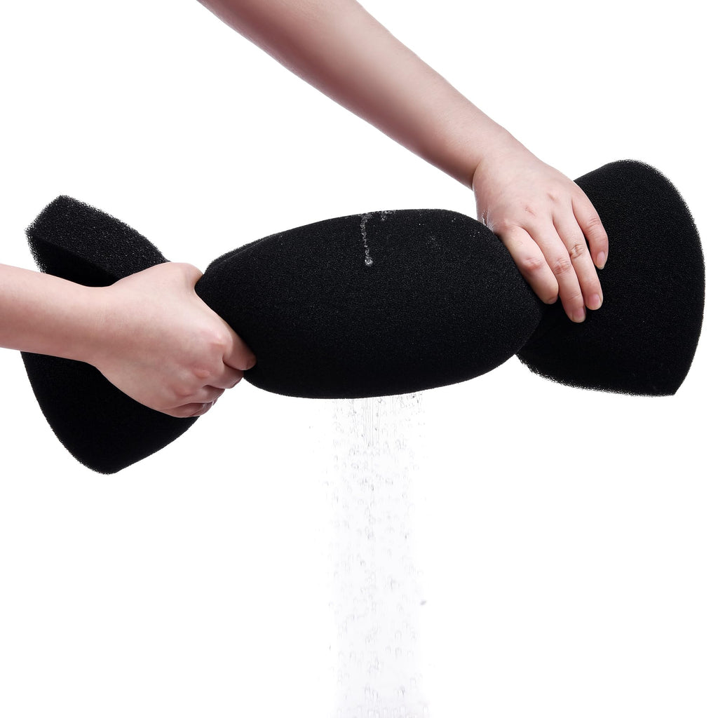 CKDFK Aquarium Filter Bio Sponge Pad, Foam Sponges Filter Media, Cut fit it Filter Accessories for Fish Tanks and Ponds (18"x18"x1.6" (50PPI) 1 Pack)