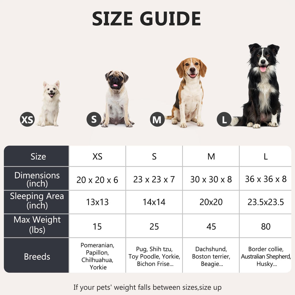 MIXJOY Orthopedic Dog Bed Comfortable Donut Cuddler Round Pet Beds Ultra Soft Washable Dog and Cat Cushion (20''/23''/30'') (23'', Pink)