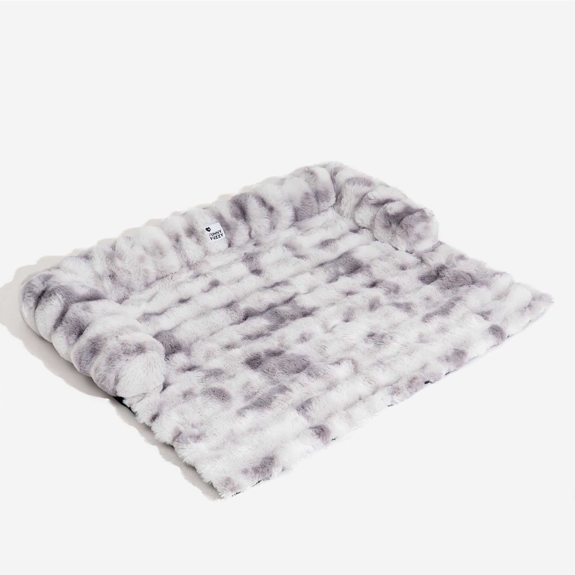 FUNNY FUZZY Dog Couch Bed, Luxurious Medium Pet Sofa Bed Cover Washable