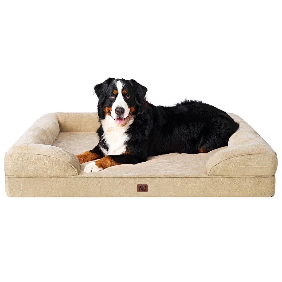 EHEYCIGA Orthopedic XXL Dog Bed, Waterproof Washable XL Big Pet Bed 48"