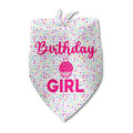 Dog Birthday Bandana Birthday Girl Pet Scarf Bibs Accessories Party Supplies for Dog Lover Small Medium Puppy Bandanas Girl