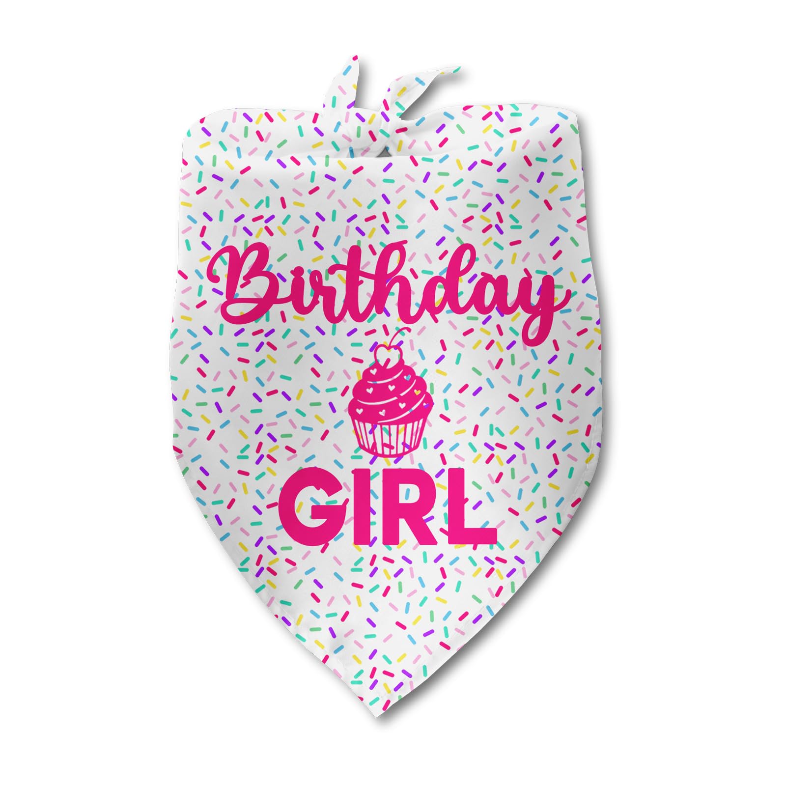 Dog Birthday Bandana Birthday Girl Pet Scarf Bibs Accessories Party Supplies for Dog Lover Small Medium Puppy Bandanas Girl