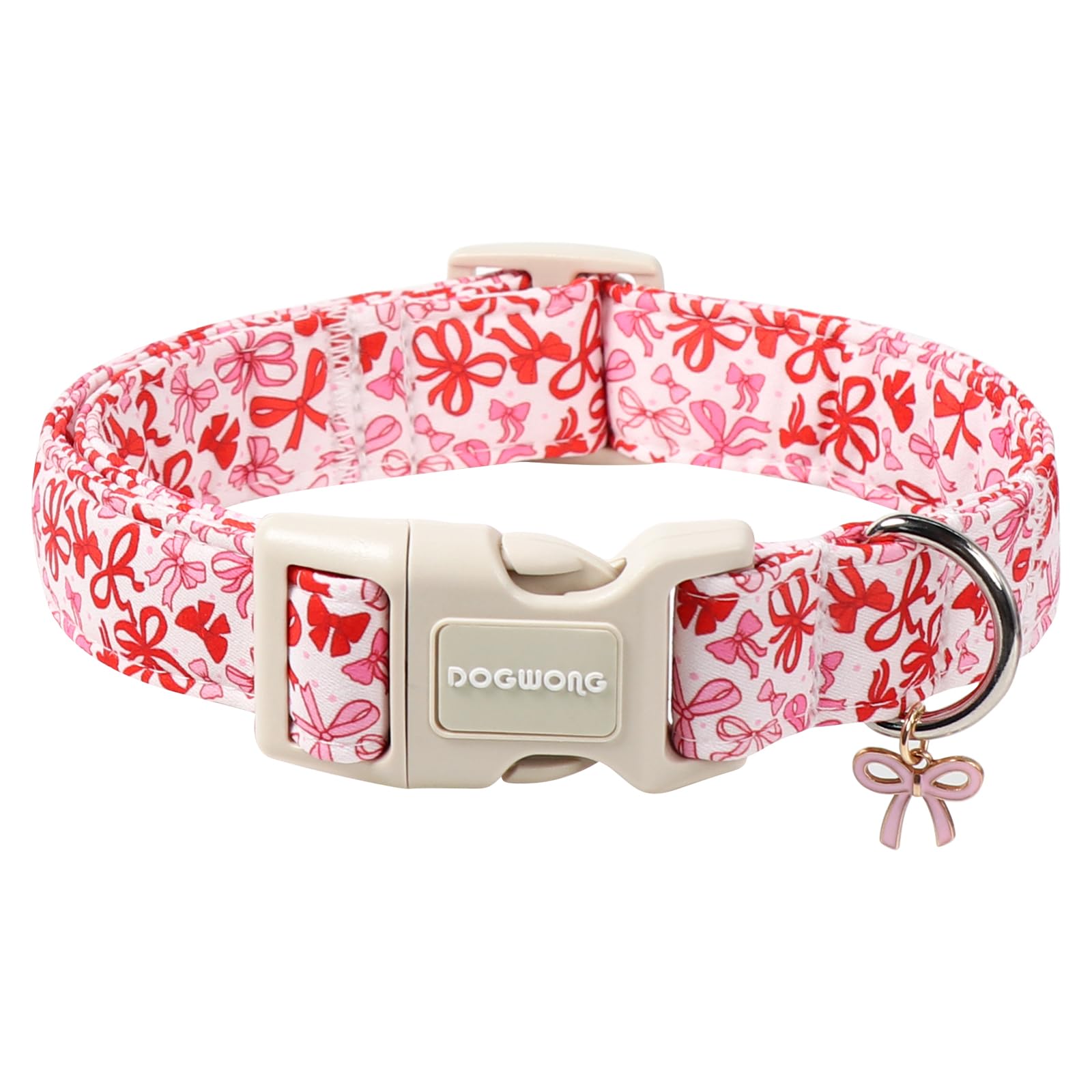 DOGWONG Fall Pumpkin Dog Collar- Cute Daisy Pumpkin Dog Collars Adjustable Orange Halloween Thanksgiving Dog Collar for Small Medium Large Dogs M — XS — L — M