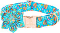 Lionheart glory Easter Day Dog Collar with Flower Dog Collar for Large Dogs, Easter Egg Dog Collars Colorful Dog Collar Spring Collars Pet Collar Flowers
