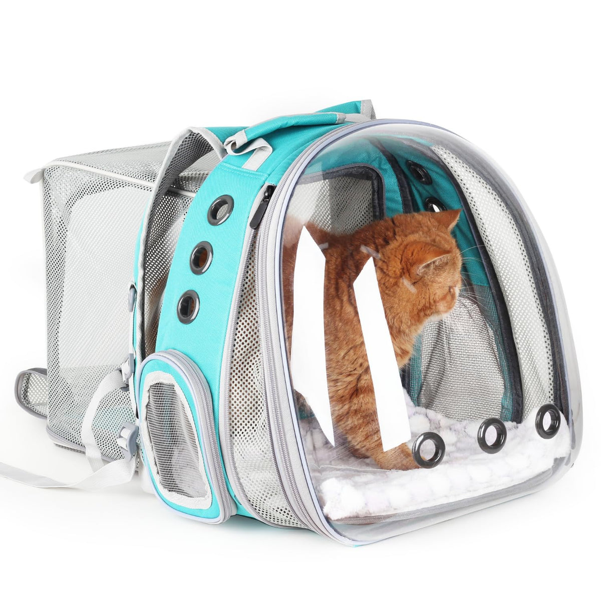 Lollimeow Expandable Bubble Cat Carrier Backpack, Supports up to 16 lbs