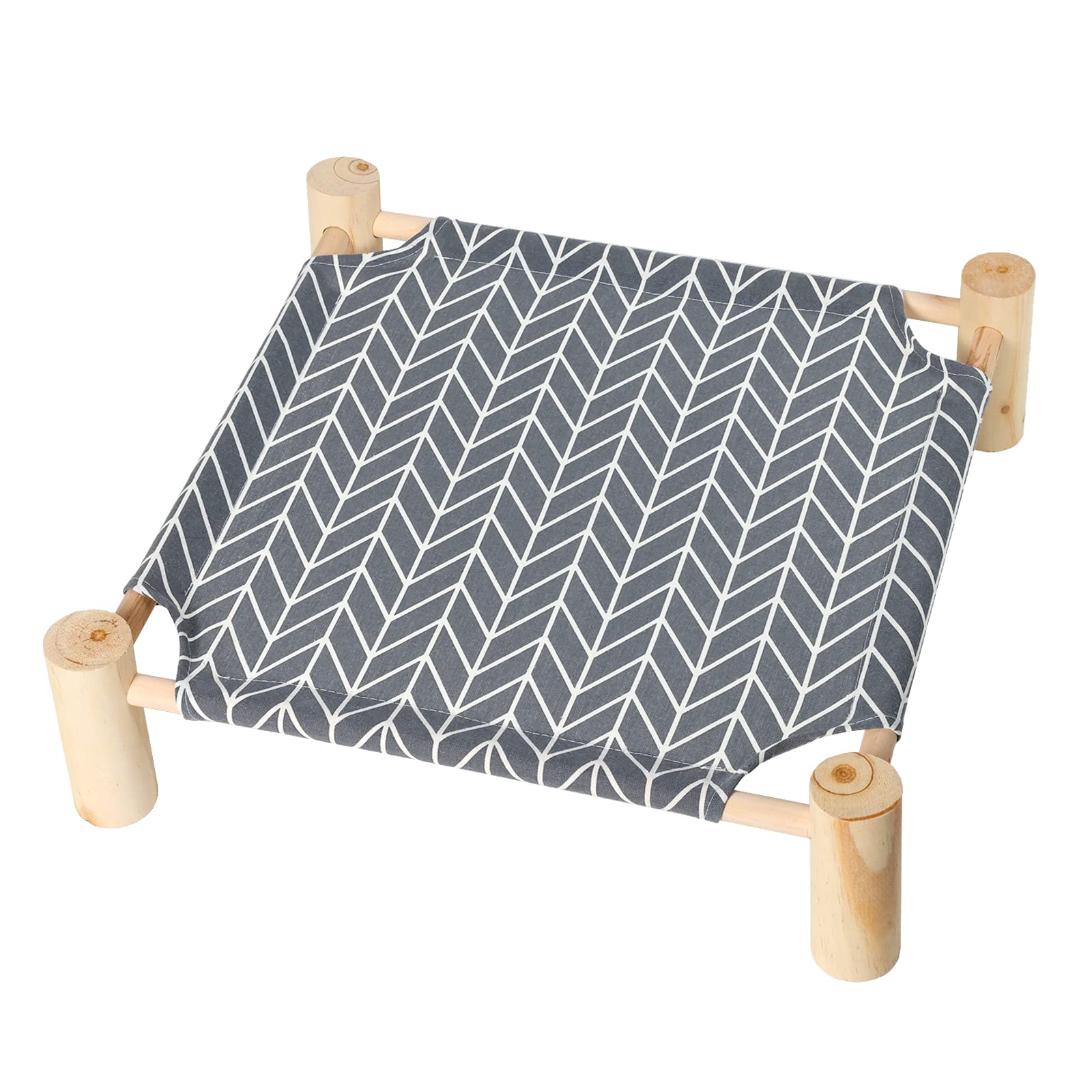 Patas Lague Cat Hammock Bed Small Eleveted Dog Bed 19x19 in Arrow