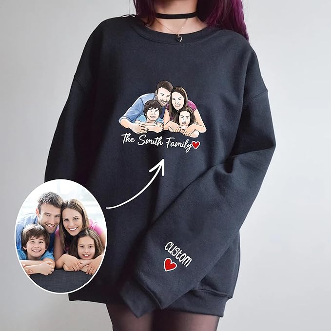 CHIARA CONTI11 Custom Dog Hoodie, Custom Pet Gifts, Custom Dog Shirt, Custom Dog Sweatshirt, Valentine's Day Gift