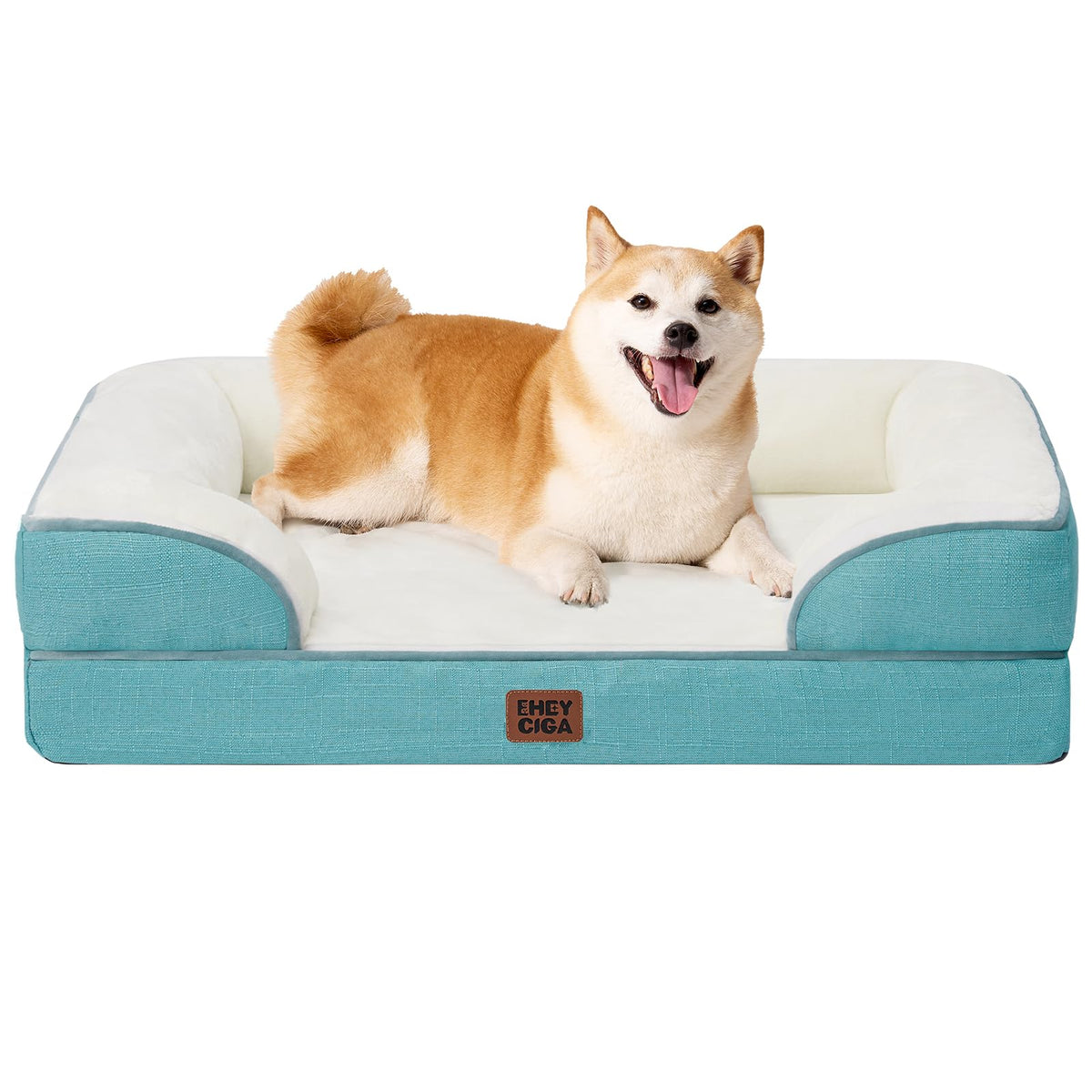 EHEYCIGA Orthopedic Dog Beds Large Sized Dog, Waterproof Washable Pet Bed