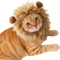 Adjustable Lion Mane Wig Pet Costume, Soft Halloween Cat Clothing with Secure Fit, Comfortable Feline Apparel for Parties, Fun Photo Sessions with Adorable Cat Costumes (Size S)