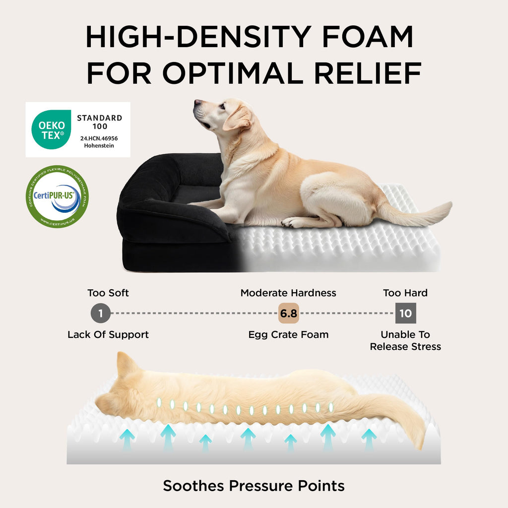 Bedsure Orthopedic XLPlus Dog Bed Extra Large with Removable Washable Cover