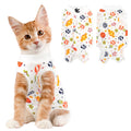 Cat Recovery Suit Female, Breathable Cat Onesie After Surgery Female for Abdominal Wounds or Skin Diseases, Surgery Recovery Suit Kitten Onesie After Spay Wear Anti Licking