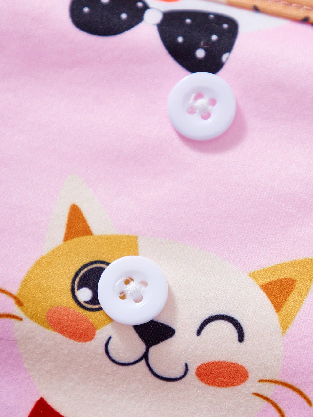 Popshion Girls Summer 2 Piece Outfit Toddler Girl Cat Clothes Cat Ruffle SleeveShirt Top + Shorts Kitten Short Set Cute Baby Girls Clothing Set Size 4t/2234